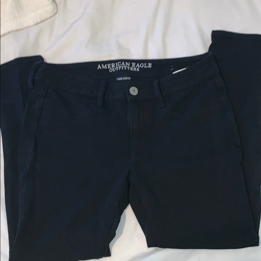 Black American Eagle Jeggings